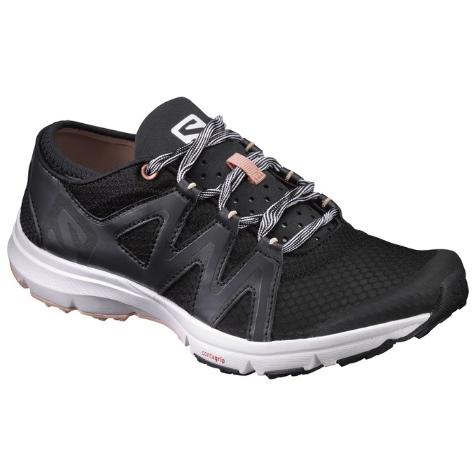 Salomon CROSSAMPHIBIAN SWIFT W - Womens Water Shoes - Black - NZ (10697-WXTH)